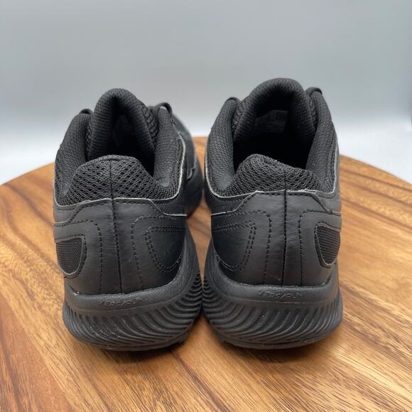 Saucony Cohesion 14 Shoes Womens Size 10 W Triple Black Running Comfort Walking - Picture 4 of 8